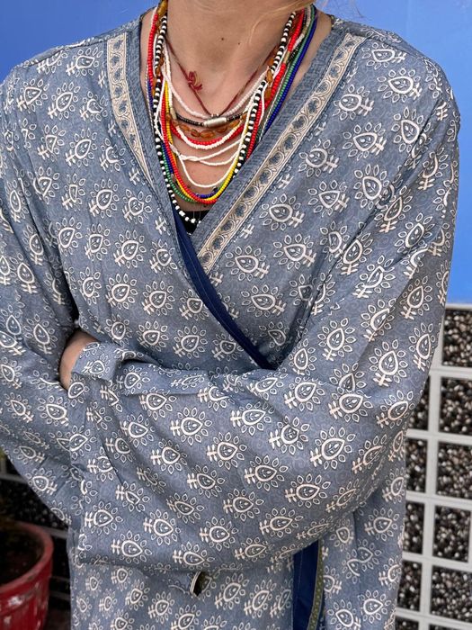 Kimono narzutka dwustronna