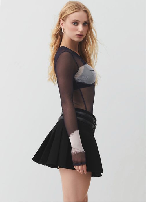 Спідниця-шорти чорні One by one