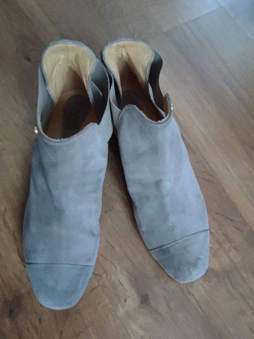 Buty damskie skórzane