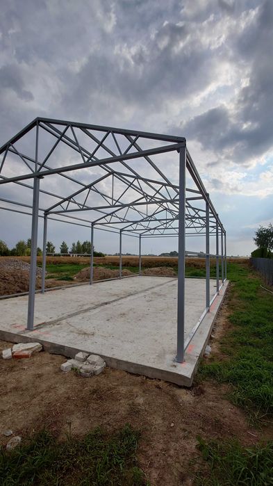 Nowość - Konstrukcja Wiata 6x12 H3 - Bez zgłoszenia - Ocynk - Moduł 4m