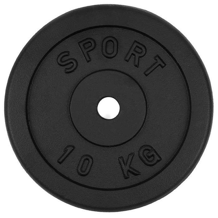 OBCIĄŻENIE ŻELIWNE 40 kg ZESTAW 10 talerzy 28,5mm BD