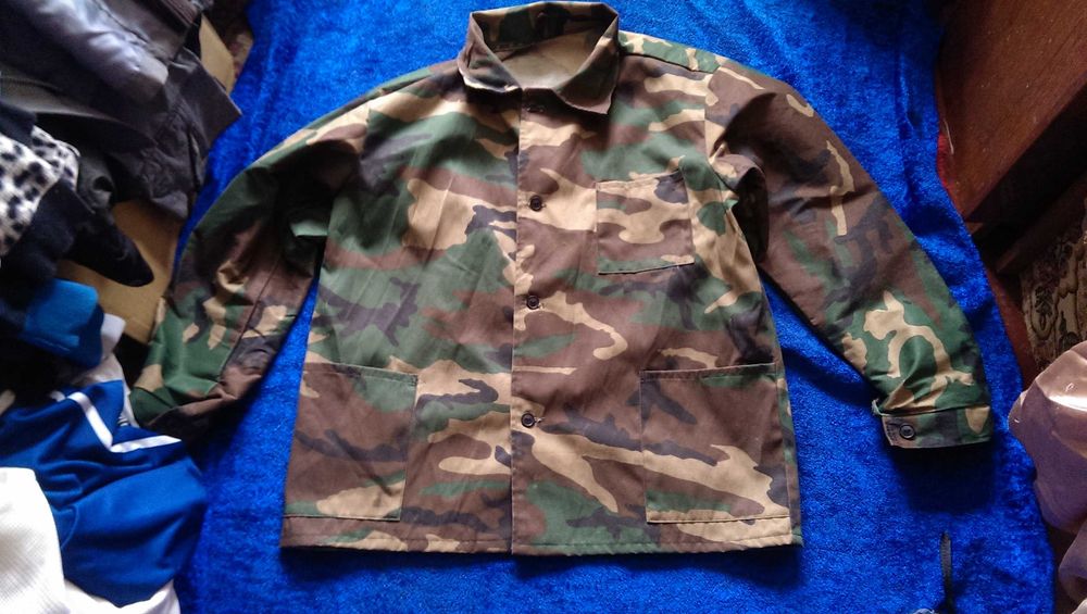 Камуфляжный пиджак - китель XXL - XXXL