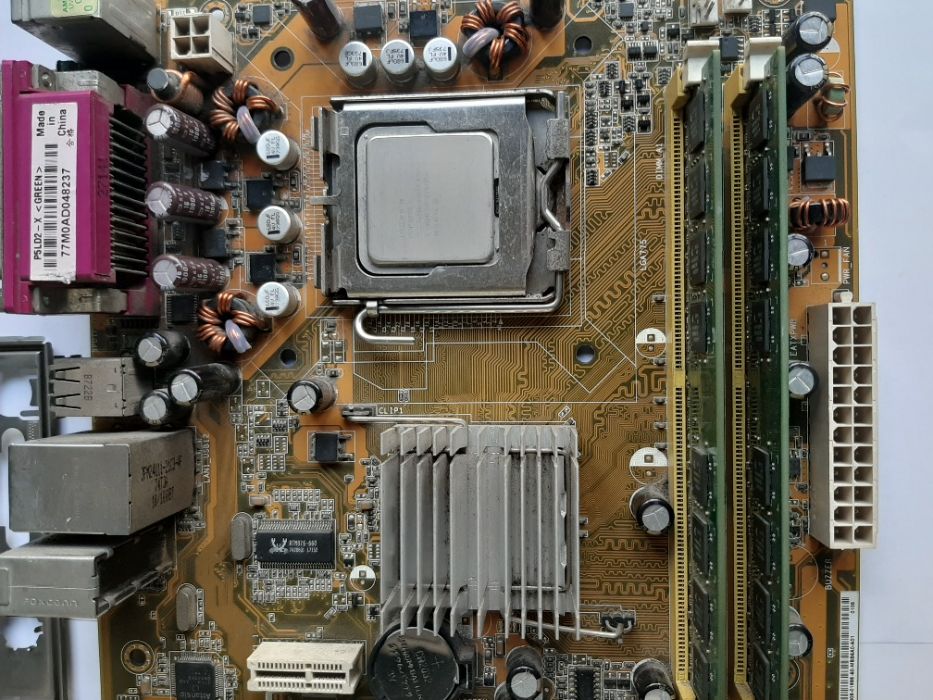 Motherboard Asus P5LD2-X SKT775 + CPU D925 + 1GB memoria