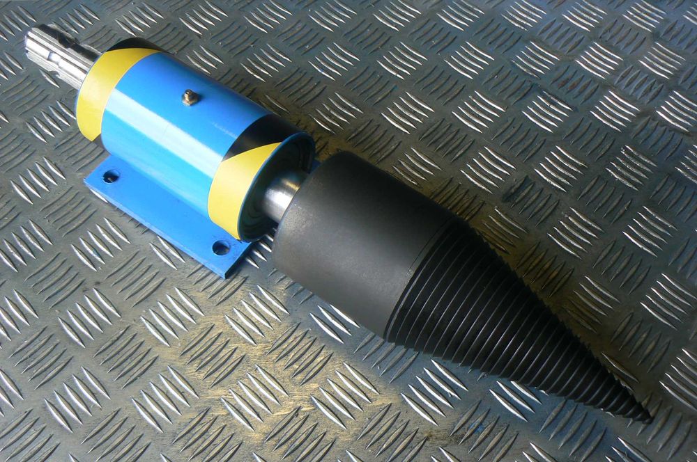 Łuparka świdrowa do drewna, Świder do drewna ,Świder 100, Wałek WOM