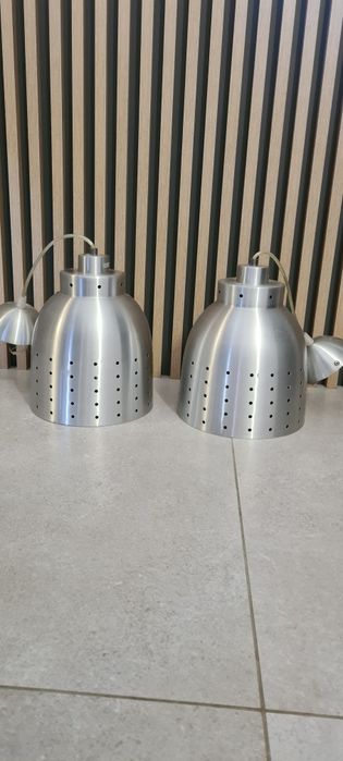 2 zwisające lampy z IKEA, idealne nad stół, barek