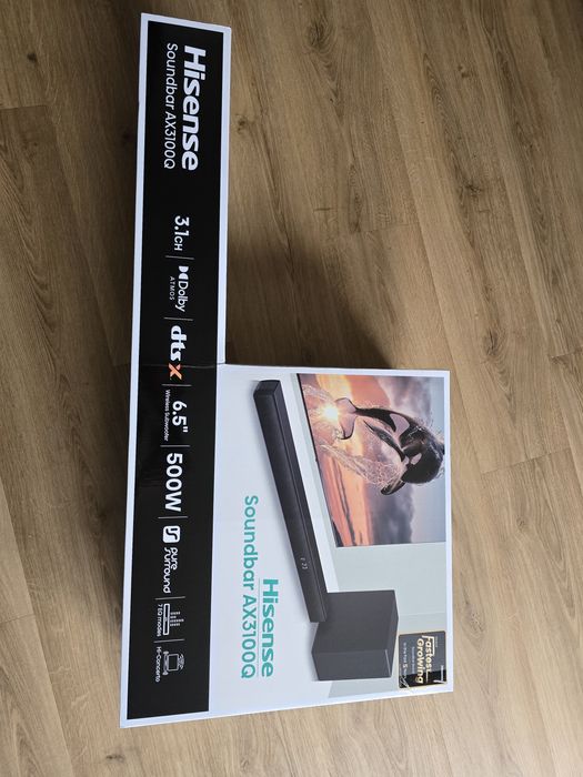 Soundbar Hisense AX3100Q Czarny 3.1 kan. 500 W