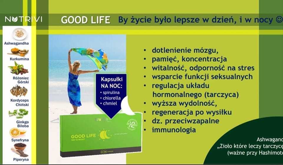 NUTRIVI Good Life Day & Night ashwagandha 60kaps.