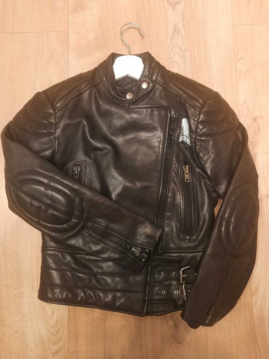 Ramoneska biker skóra motocyklowa naturalna damska Wilhelm Krawehl 34