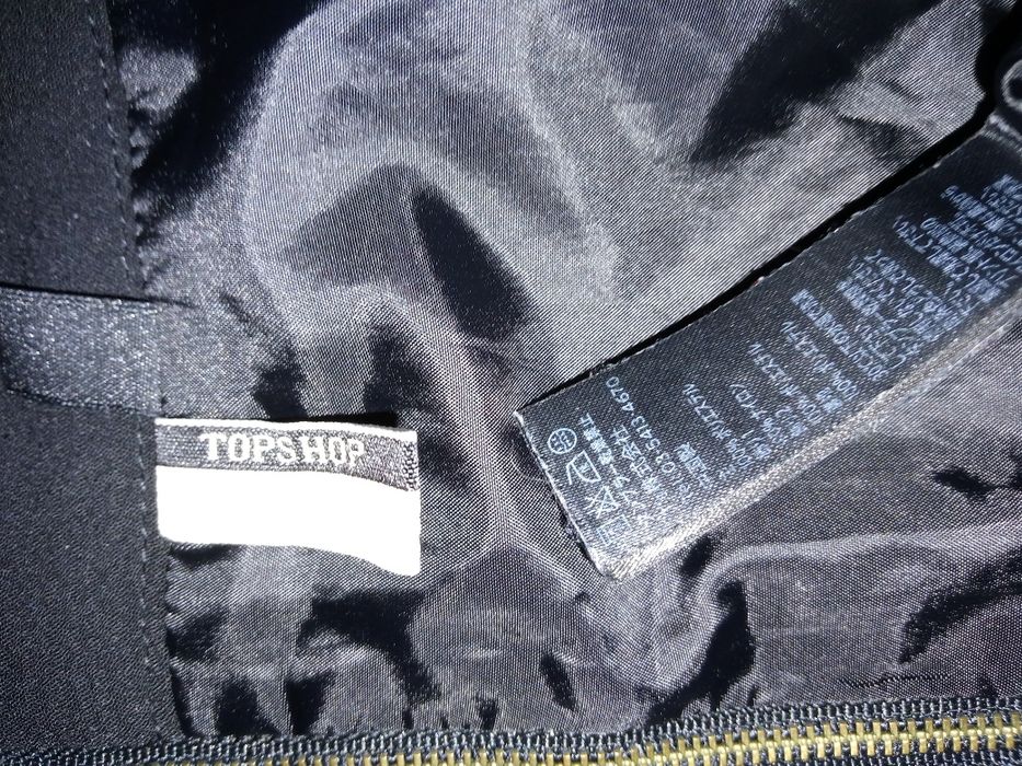 Spódnica czarna  mini  M