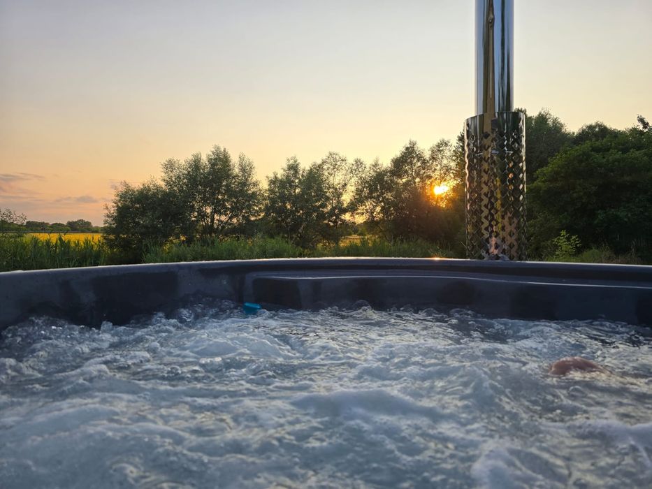 Atrakcyjny Domek  noclegi  jaccuzi, sauna. Strzelnica, sauna,, rowery