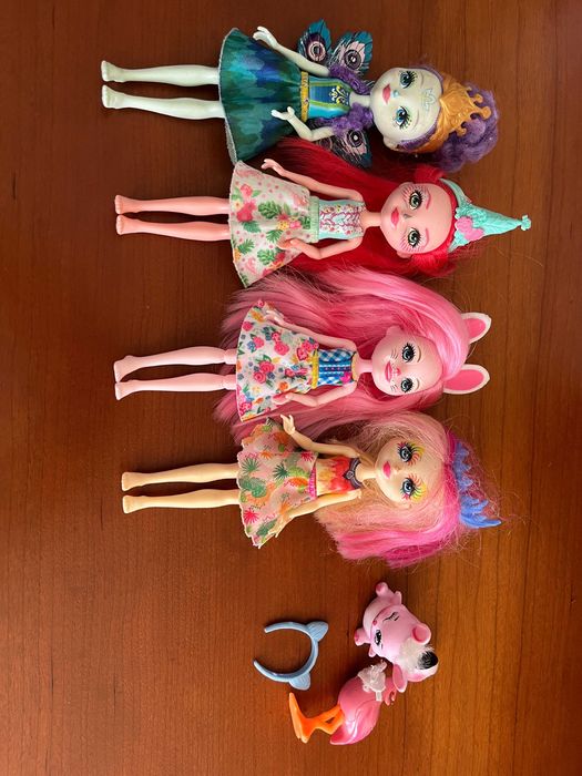 Casa Veado - Enchantimals com 4 bonecas