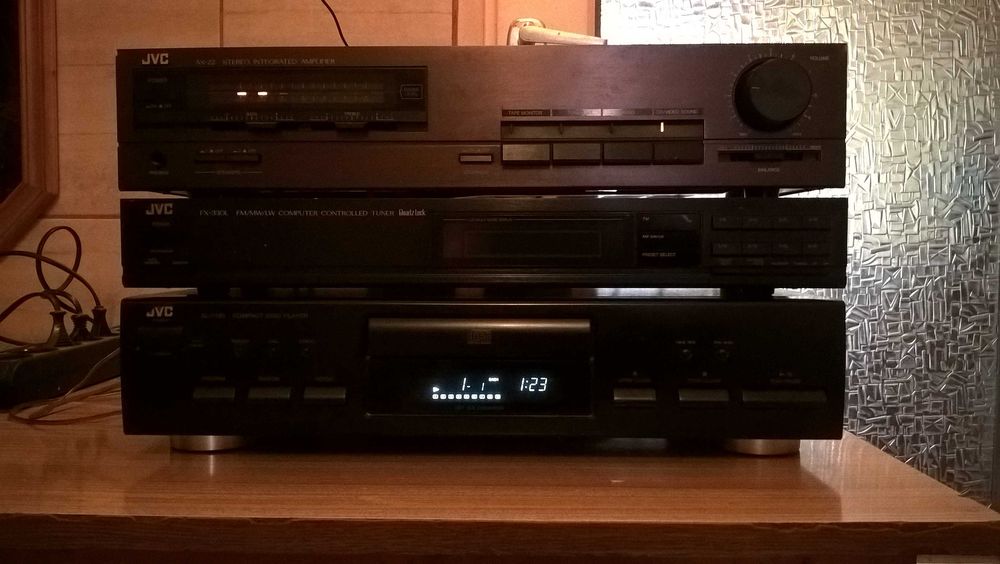 Wieża 3 elementowa JVC Made in Japan