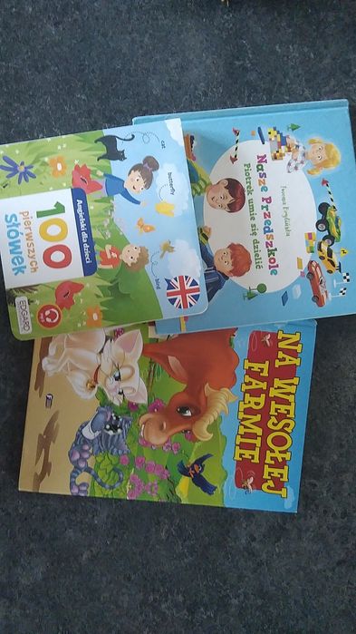 3 książeczki dla przedszkolaka