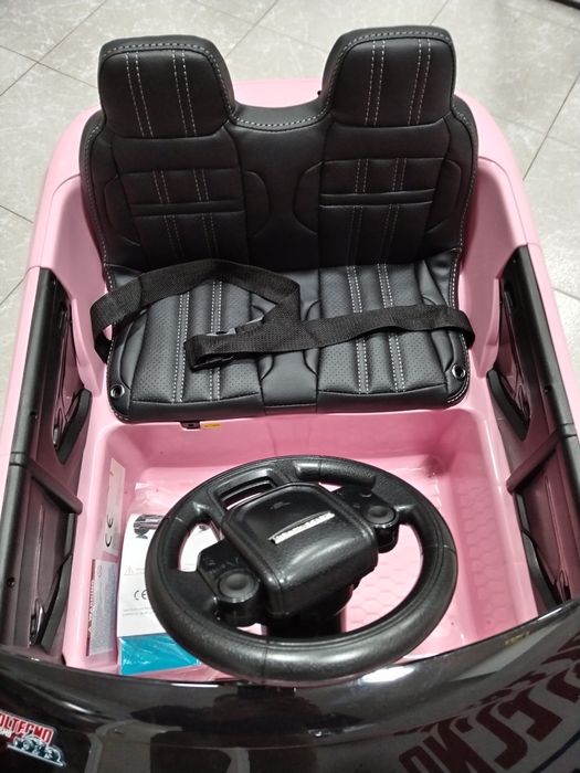 Carro eléctrico criança rodas borracha