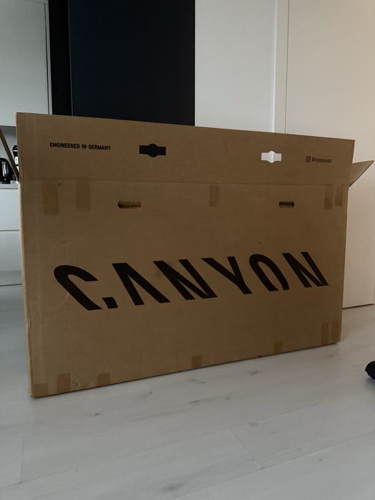 Karton canyon 151x81 rower przechowywanie pudełko