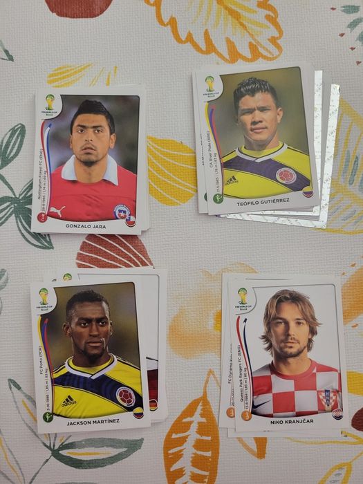 Centenas Cromos FIFA world cup 2014