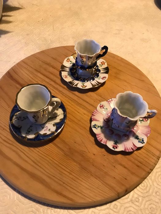 chávenas de colecção