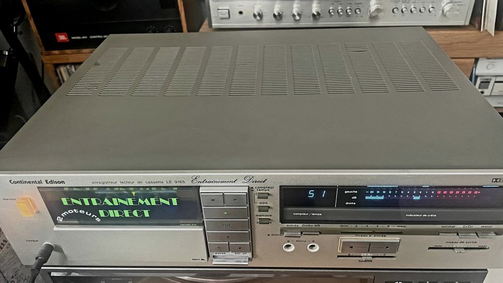 Magnetofon kasetowy deck Continental Edison  LE 9165