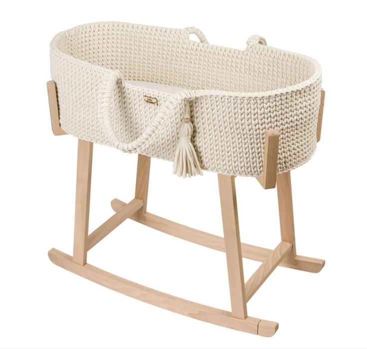 Kosz mojżesza z kołyską ecru Lil’ Things
