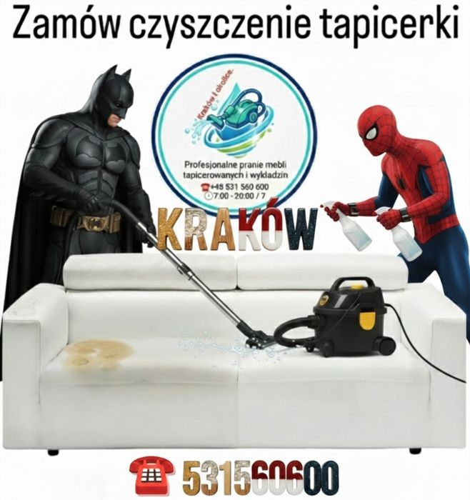 Pranie Tapicerki. Sof, Kanap, Krzeseł, Wersalki, Materaca, Wykładziny.