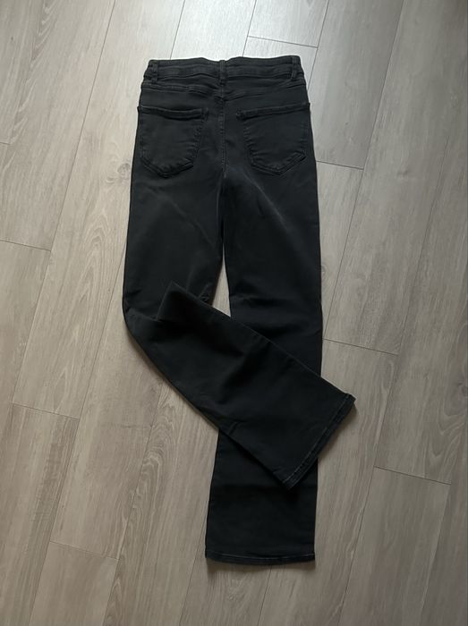 Black bootcut jeans