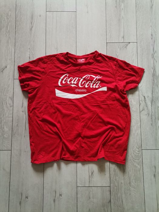 Koszulka Coca-Cola Classic 2XL 50/52 T-Shirt czerwona Oversized lego