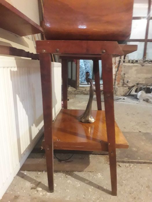 Dwa stoliki pod telewizor z okresu PRL