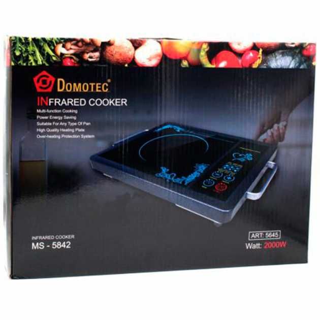 Электроплита инфракрасная Domotec