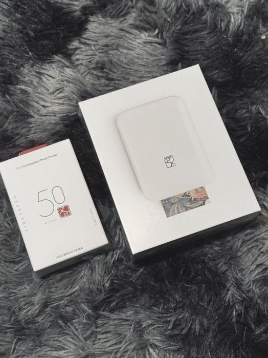 Instax Drukarka do mini zdjęć z telefonu Photo Printer + 50 arkuszy