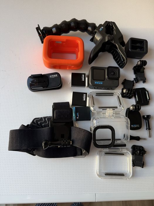 GoPro Hero 10 Black + ACESSÓRIOS