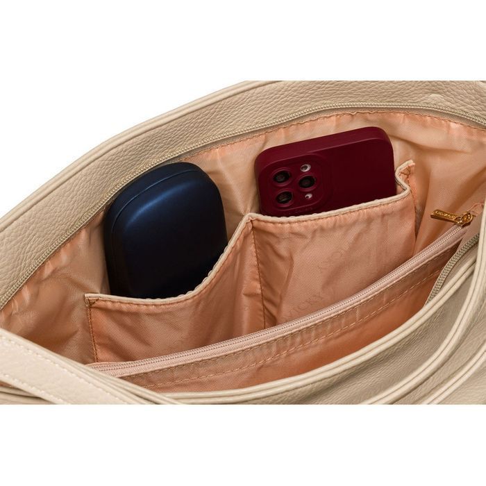 Damska torebka na co dzień z wytrzymałej ekoskóry - Rovicky