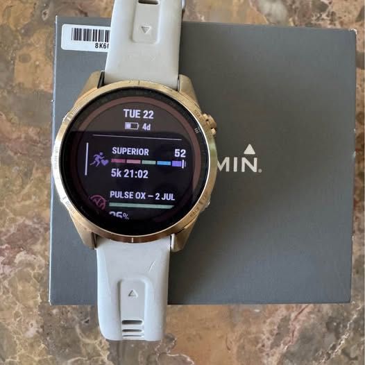 Garmin Fenix 7S Solar - Titanio