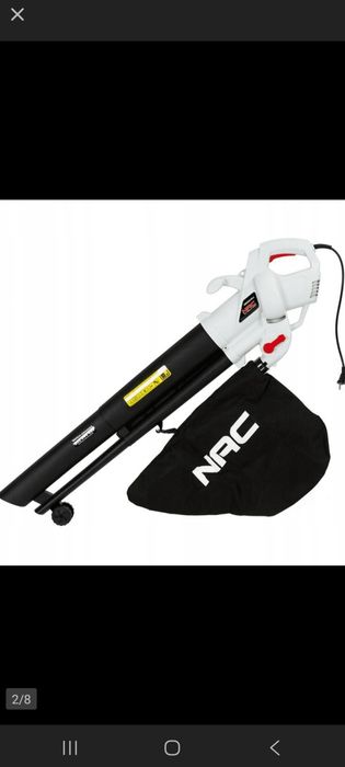 Dmuchawa odkurzacz do liści nac 3200W