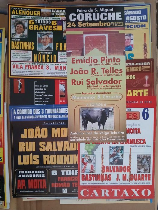 Cartazes de touradas