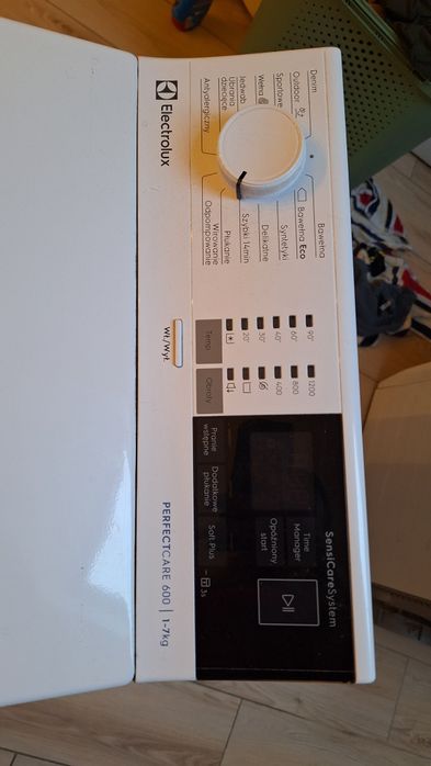 Pralka electrolux ładowana od góry