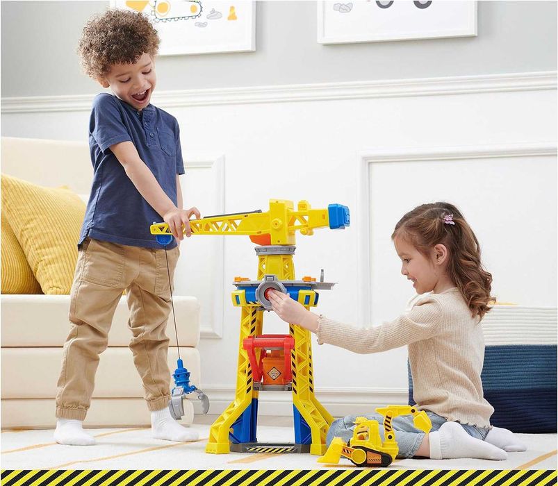 Ігровий набір Кремез і команда Підйомний кран-вежа Бухти будівельників