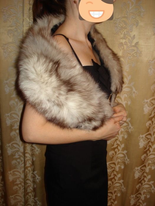 комір з песця (великий)
