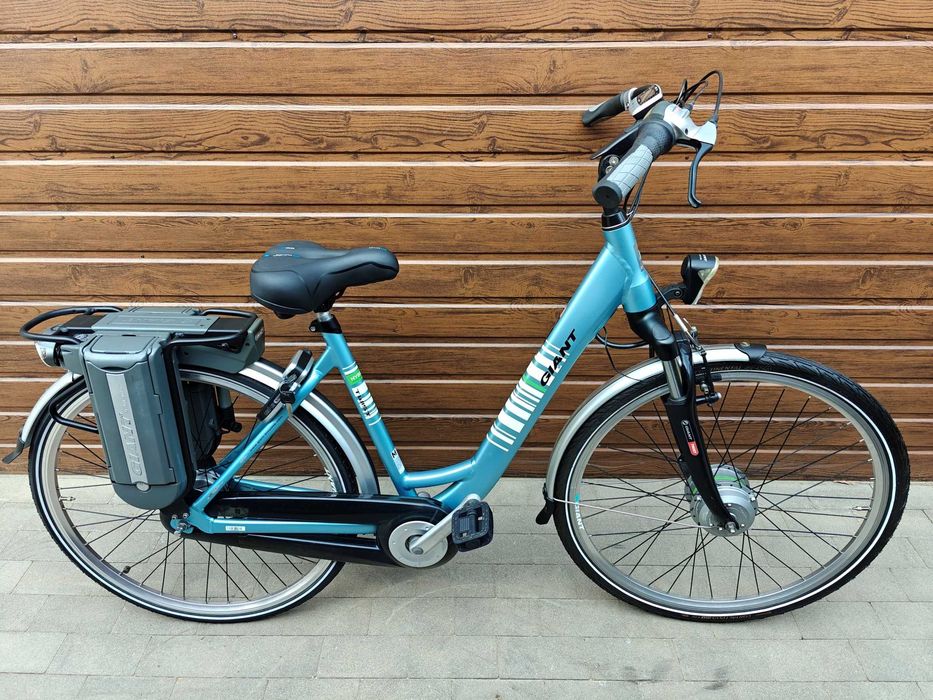 Rower elektryczny Giant Twist MOCNE WSPOMAG 2 Bat-podwójny zasięg