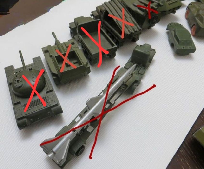 Модели военной техники, танки