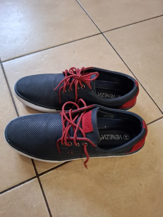 Venezia trampki granatowe męskie