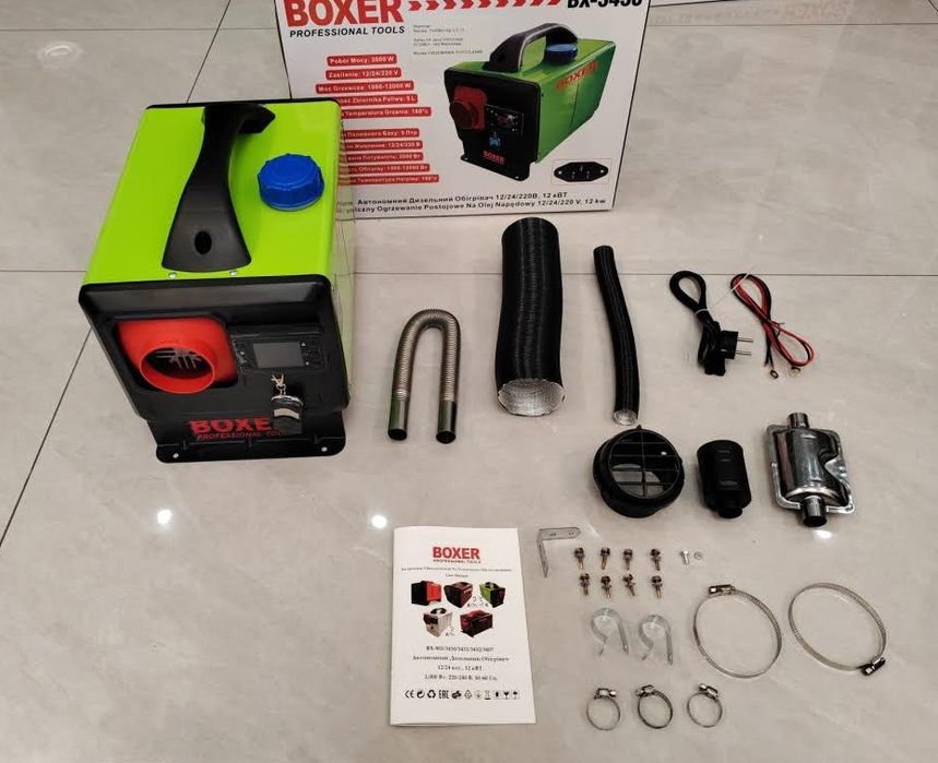 Автономний обігрівач Вебасто Boxer 12 Kw  
В різних кольорах.

Ціна -