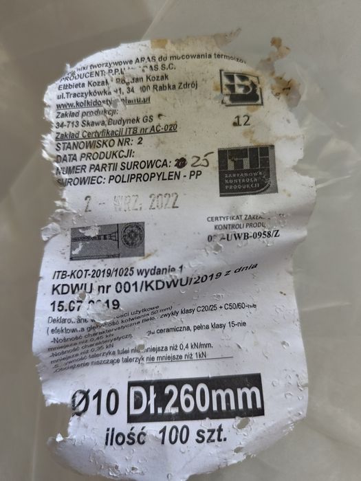Listwa PVC przyokienna Winchester 3m Bella Plast