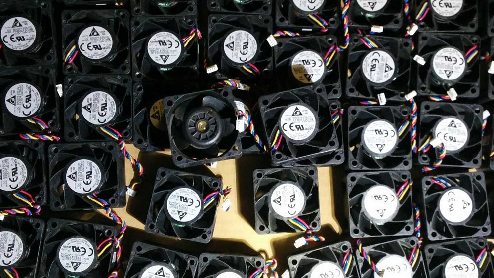 Вентилятори 40 мм 12В 0.6А 15000 об/хв для пальника.