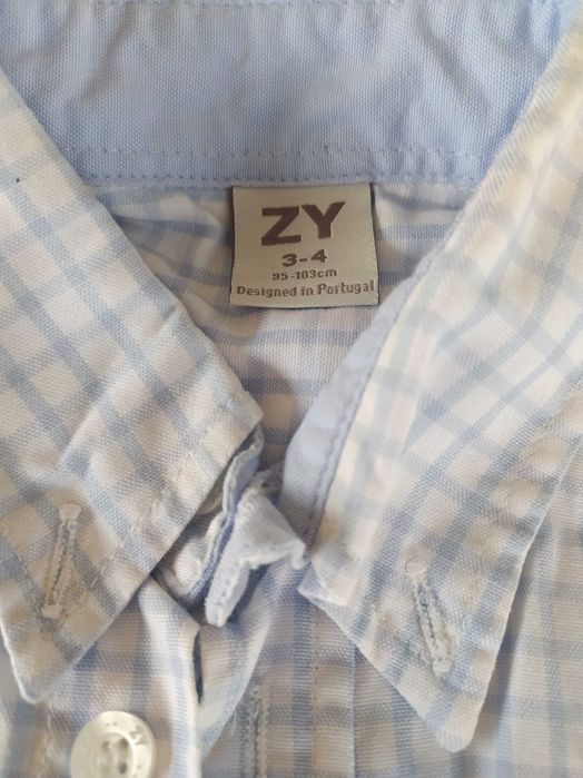 Camisa menino Zippy 3/4 anos.