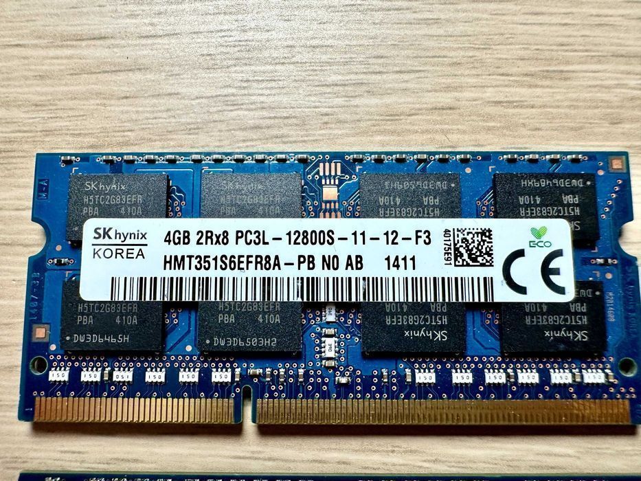RAM SK Hynix 12GB 3x4GB DDR3 / DDR3L PC3L 12800S – sprawna / testowana