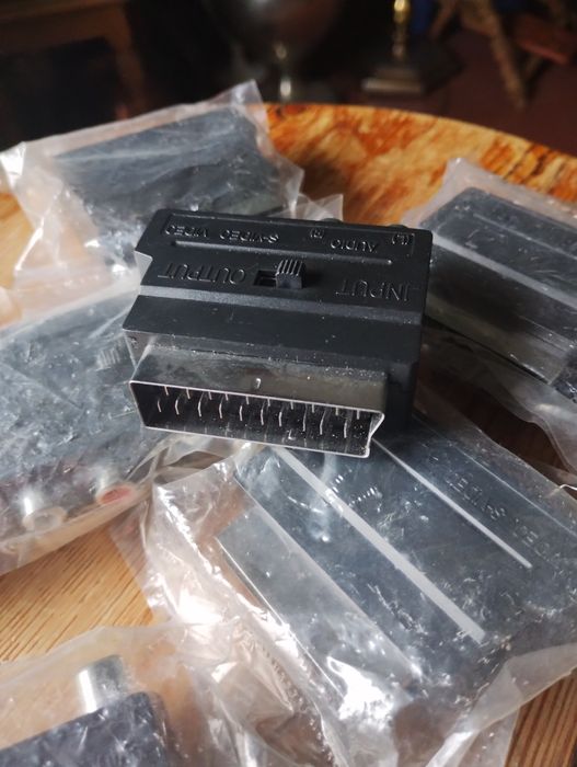 Adapter wtyk SCART