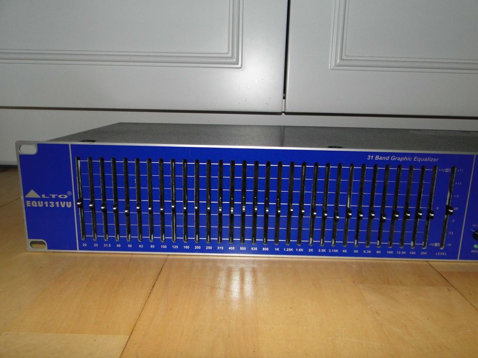 Profesjonalny Equalizer Korektor Graficzny ALTO EQU131VU.Okazja