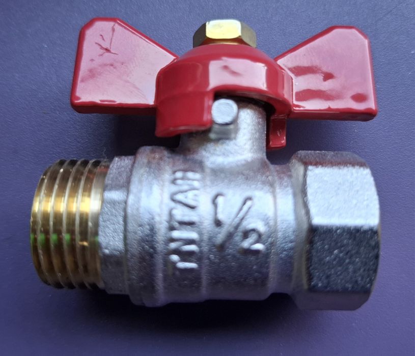 Кран кульовий 1/2 ВЗ вода