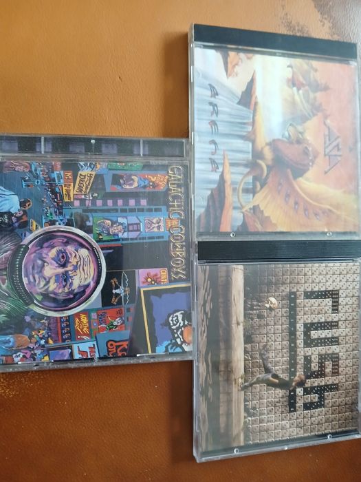 Rush, Asia,Galactic Cowboys, płyty CD stan bardzo dobry.