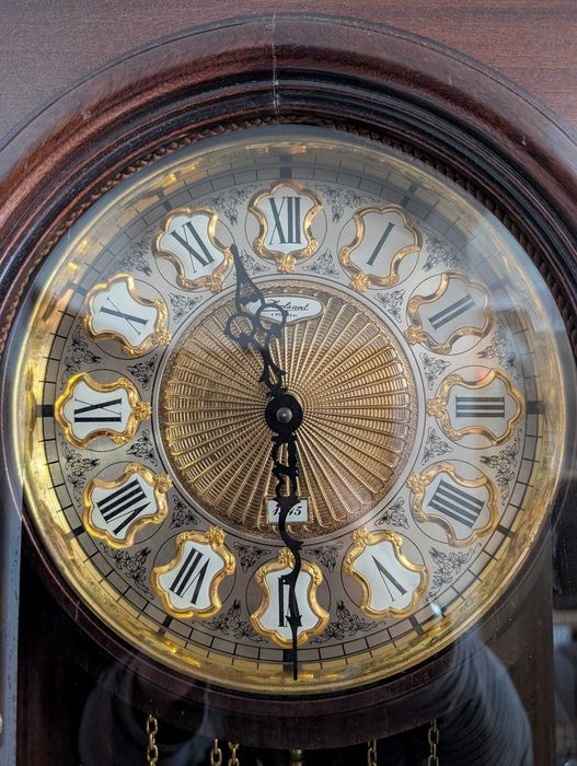 Relógio de Coluna Kieninger – Mecânico Alemão – Excelente Estado